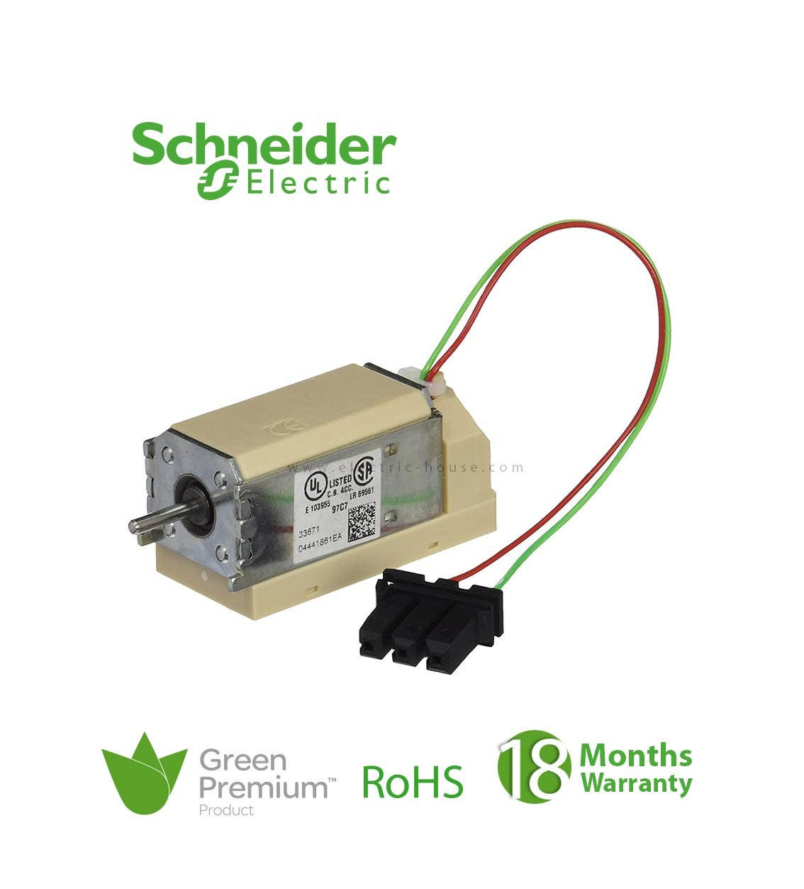 SCHNEIDER - MN Undervoltage Release, ComPact NS630B to NS3200 Fixed, MasterPact NT/NW, Rated Voltage 200/250 VDC, 200/250 VAC 50/60 Hz