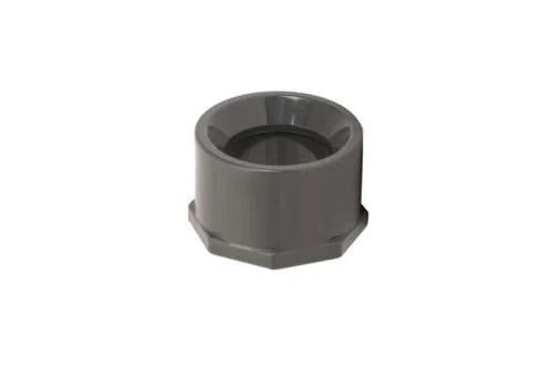 Short reducer 75*63 mm high pressure from Ableco - PVC - grey