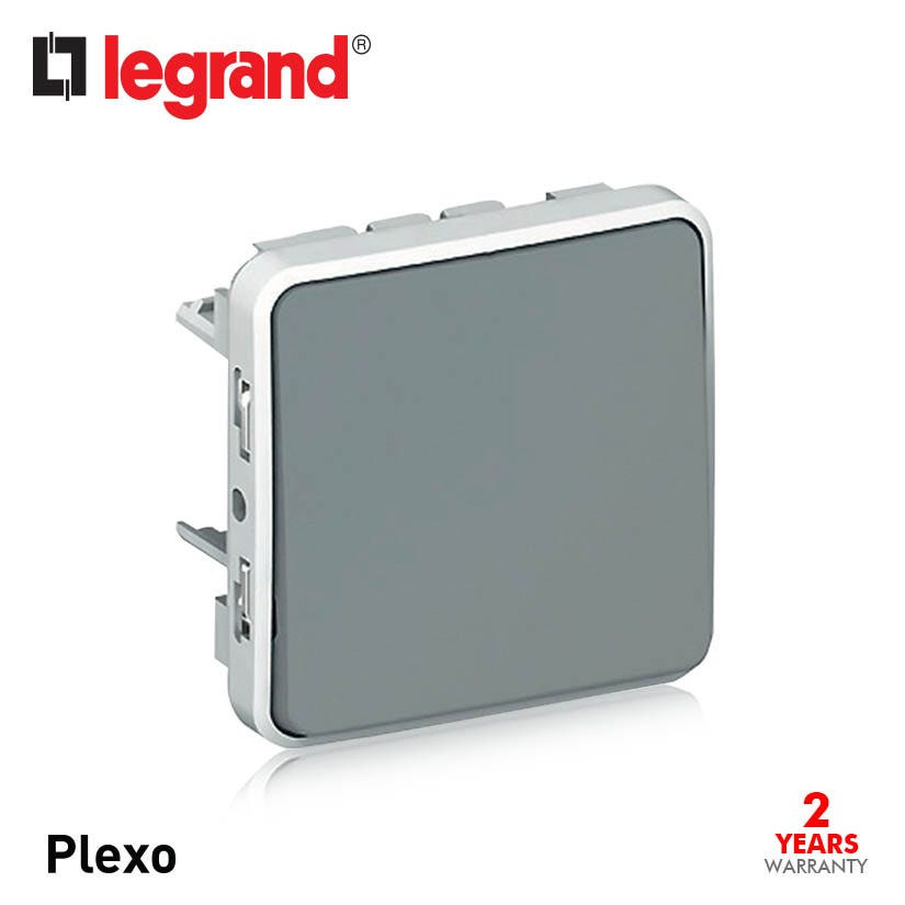 LEGRAND - Switch Plexo IP55, 2-Way, 10 AX 250 V~, Modular 