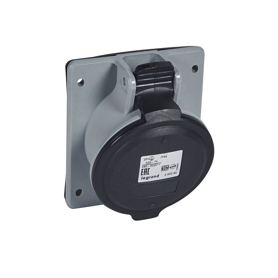 LEGRAND - Socket 32A 4P+E 480/500V Surf.M IP44, P17