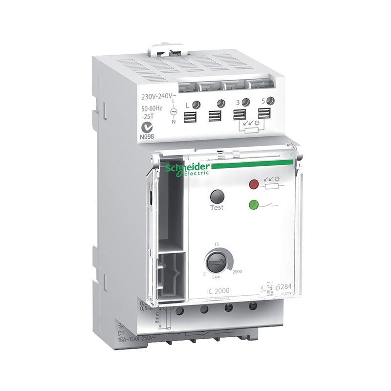 SCHNEIDER - Twilight Switch, 2-2000 lux, Acti 9, IC2000