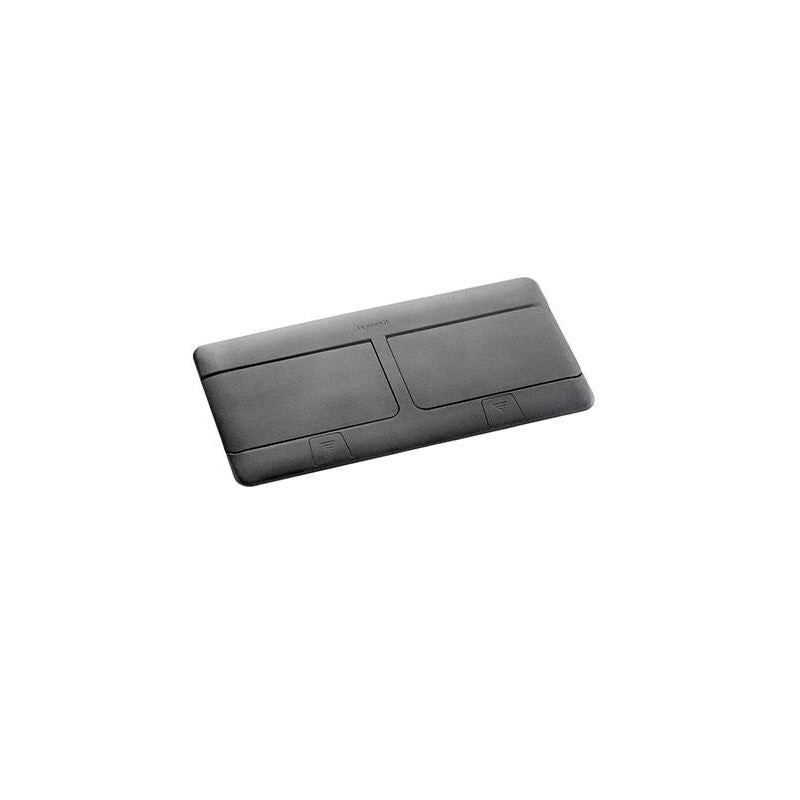 LEGRAND - 8 Module Pop-Up Floor Box, Black
