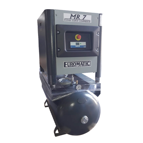 Belt Drive Screw Air Compressor 28 CFM , Made in italy