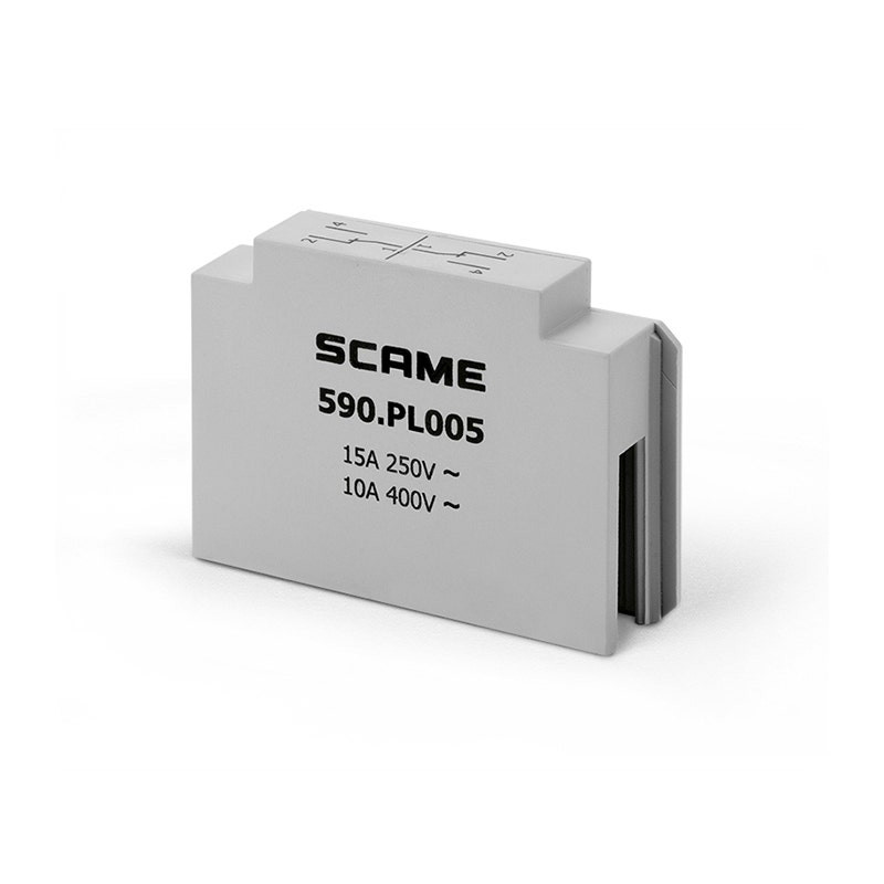 SCAME - Auxiliary Contact, Y5 Y4 Y3 C3 C2 C1 D3 D5 F1, 15A 250V~, 10A 415V~