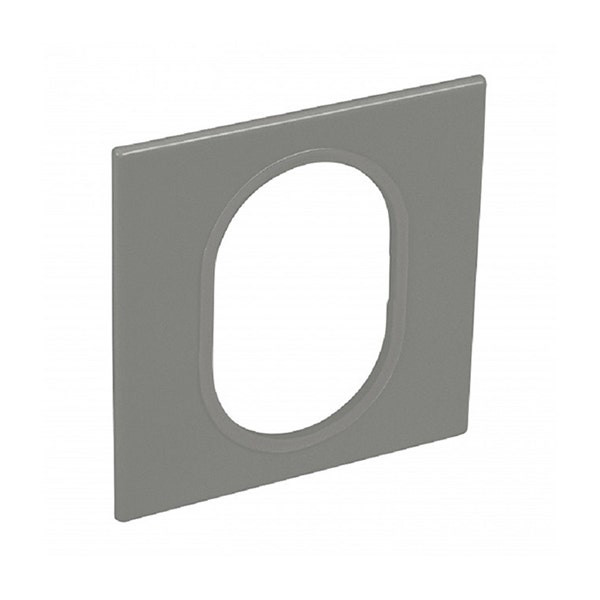 LEGRAND - Plate Arteor, BS, Round, 3 Modules, 1 Gang, Magnesium