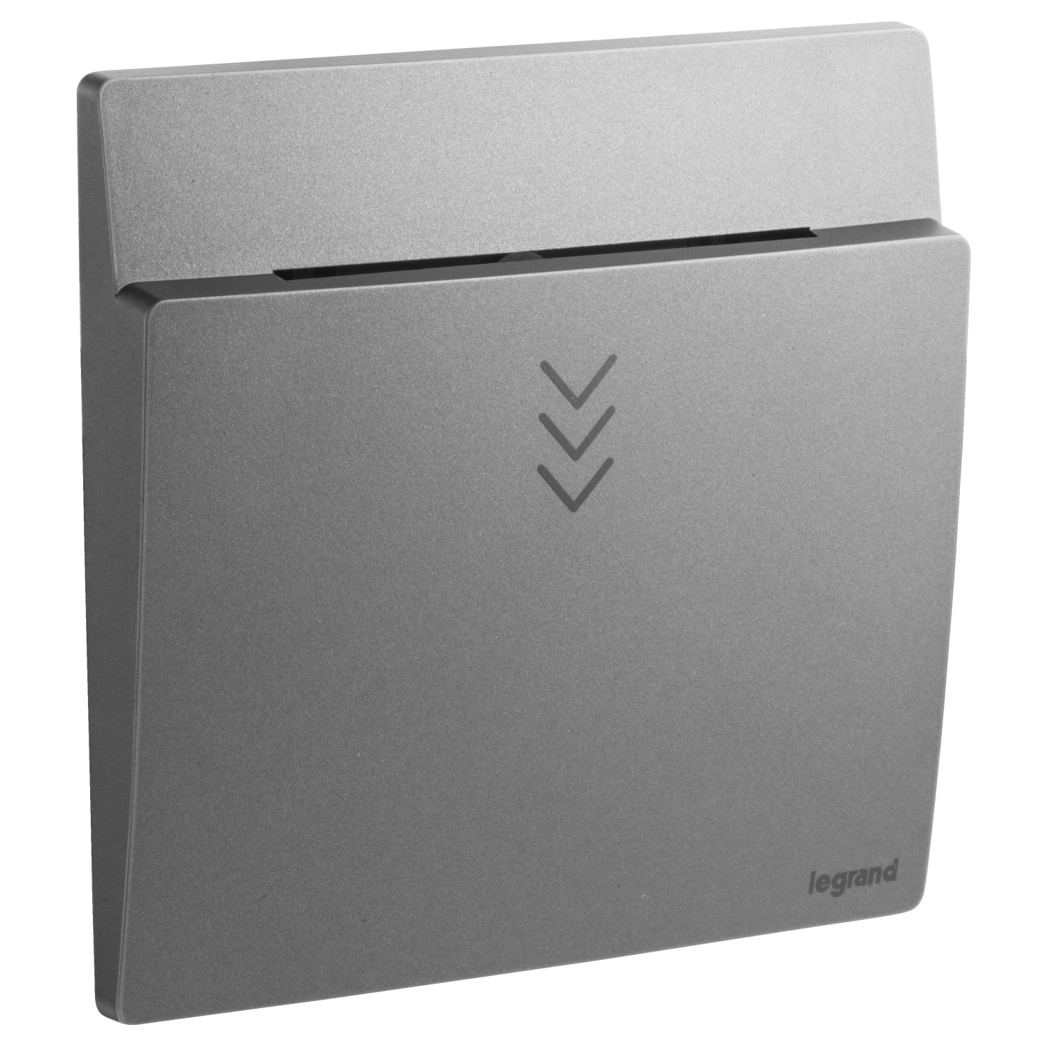 LEGRAND - Key Card Switch RFID Mallia, Time Delay 30s, 230 V~, Dark Silver