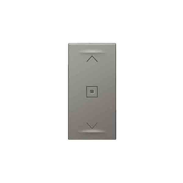 LEGRAND - Curtain/Roller Blind Switch Arteor with Neutral, 1 Module, Magnesium
