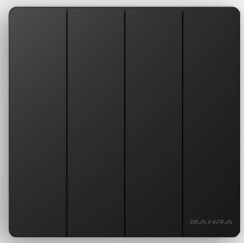 Yana 4-Way Switch - Bahra - Black G4-1W - SWITCH-YT10401.MB