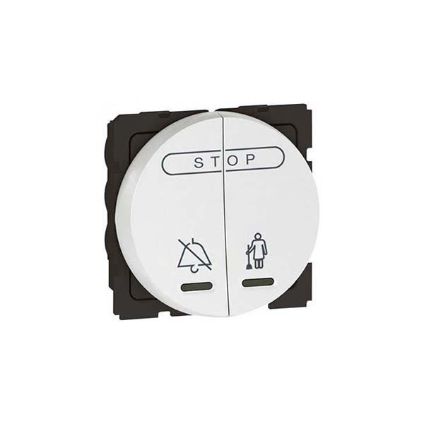 LEGRAND - Hotel Bedroom Call Indicator Arteor, ICU, Round, 2 Modules, White