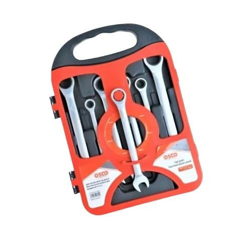 Osco Automatic Combination Wrench Set 7 Pieces 10620 - Silver