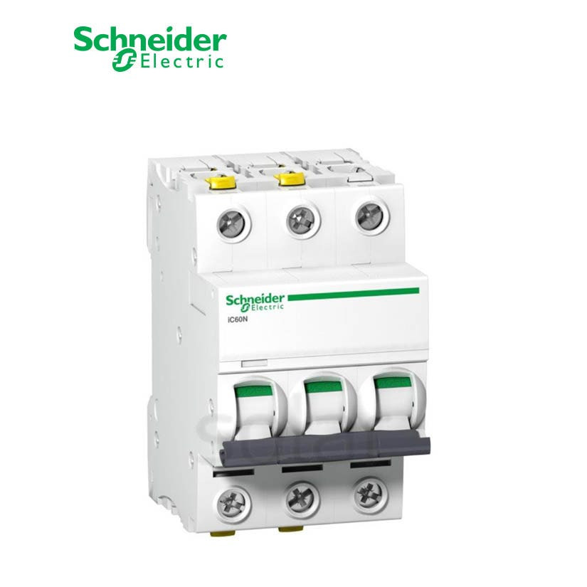 SCHNEIDER - MCB Breaker, Acti9 iC60L, 3P, 50A, C curve