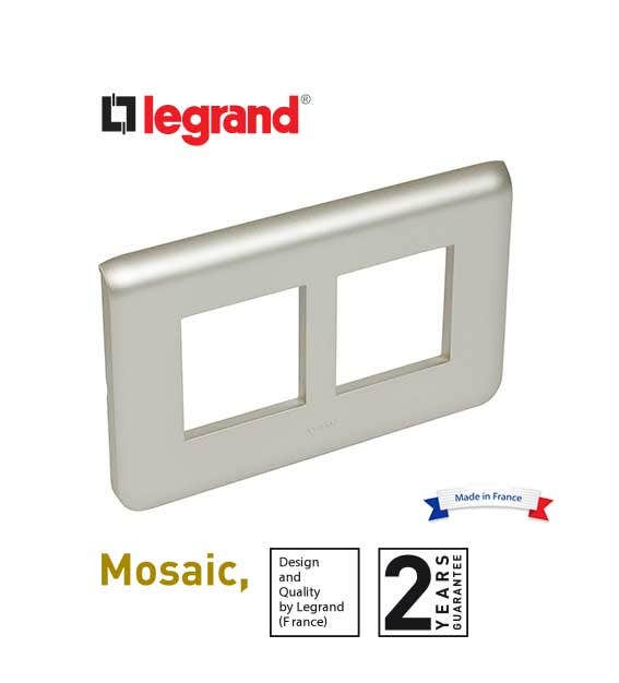 LEGRAND - Plate for 2 x 2 Modules 22.5 x 45 mm