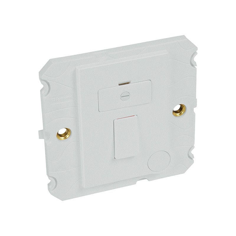LEGRAND - Fused Connection Unit Arteor, BS 1363:4, 13A 230V, Switched, Soft Aluminum