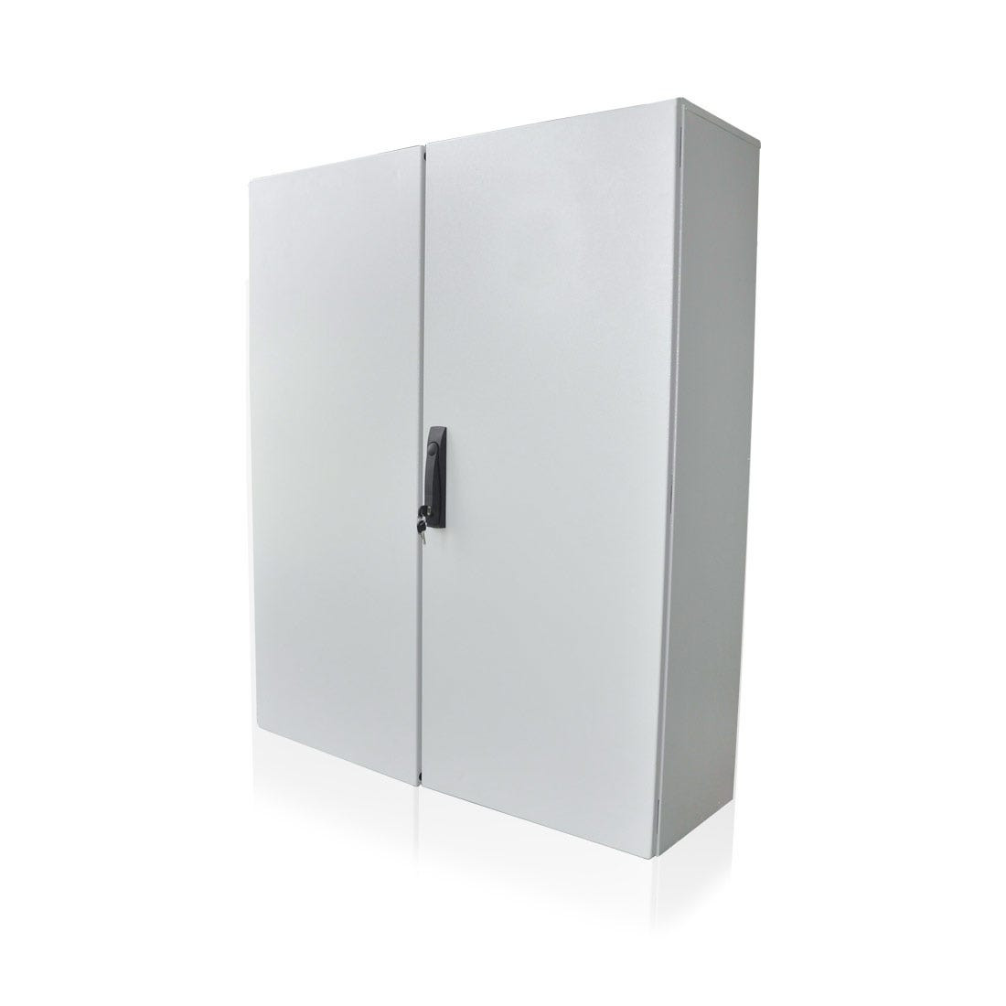 BAHRA ENCLOSURES - Cabinet 2000 x 1200 x 400mm Metal With Plate, Double Door