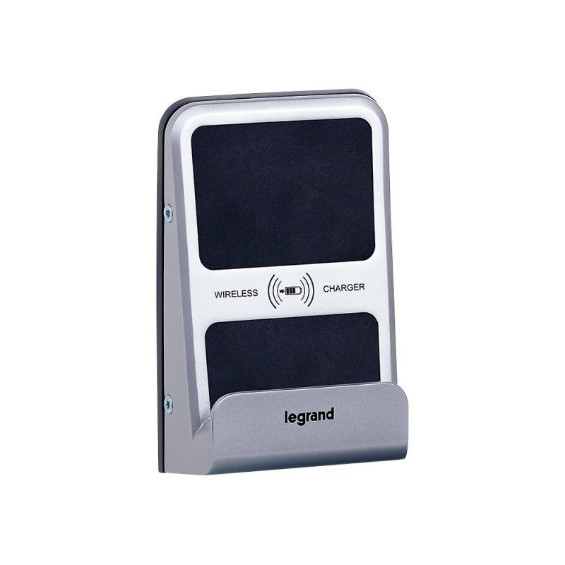 LEGRAND - Wireless Charger Mosaic, for Public Area, 1A, 5V/5W, IK08, IP66, Flush Mounted 