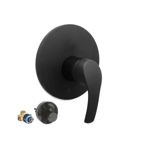 Grohe Concealed Mixer Trim, Round – Black