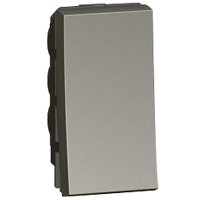 LEGRAND - Switch 1-Way Arteor, 10 AX, 250 V~, 1 Module, Magnesium