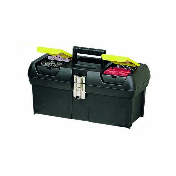 STANLEY - Plastic Tool Box with Tray, 24''