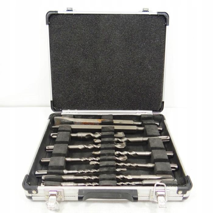 13 pcs SDS-PLUS drill bit / chisel set D-20111