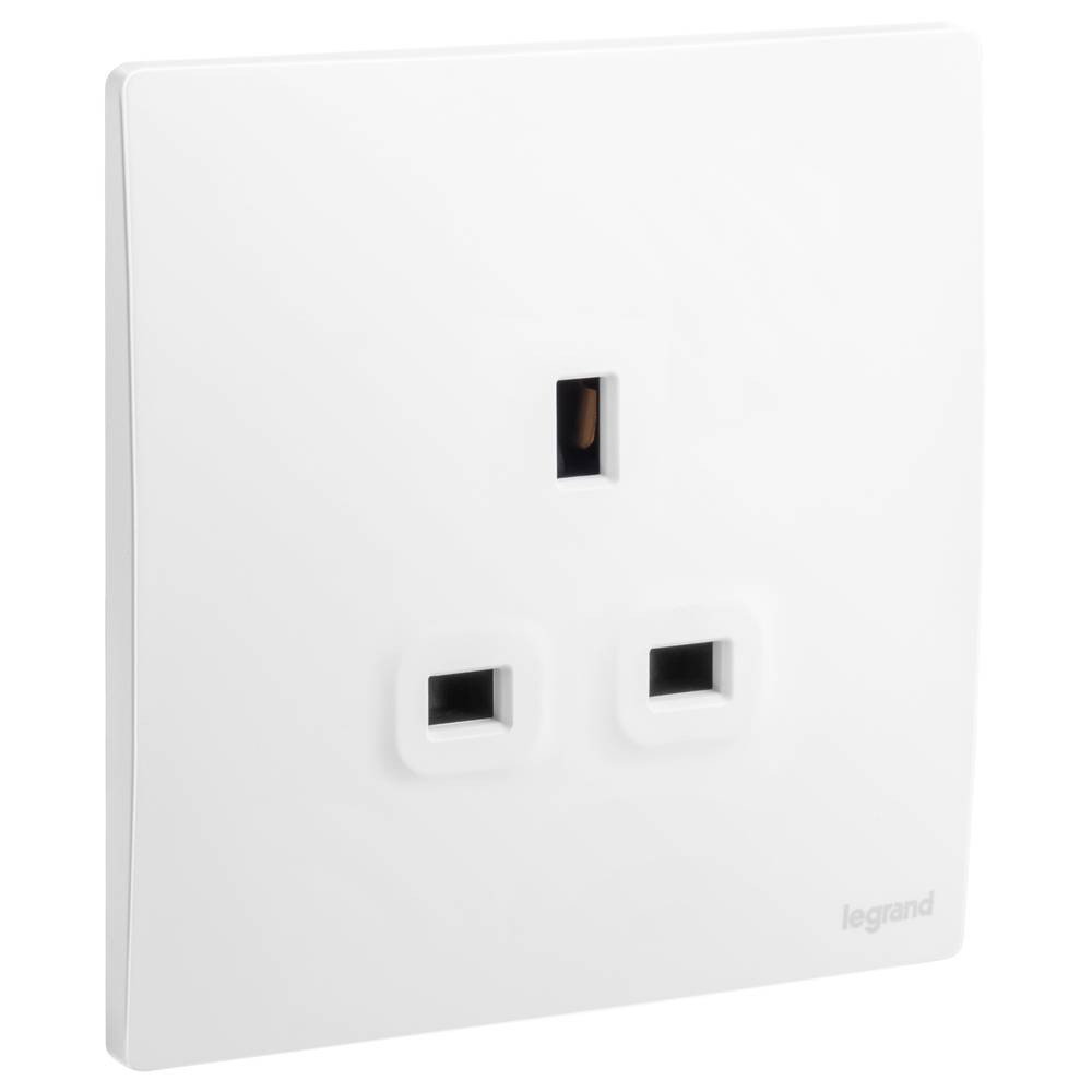 Legrand - Fish Mallia - 13 Amp - 250 Volt - British Specifications - White