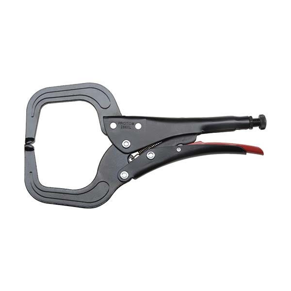 PROTO - Locking Mini C-Clamp Pliers, 11-1/5"
