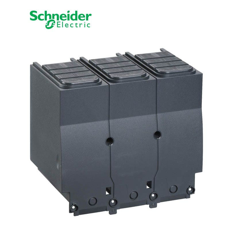 SCHNEIDER - Long Terminal Shield for Spreaders, ComPact NSX400/630, Pitch 52.5mm, IP40, 3 Poles