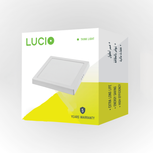 Lucio IP20 LED Panel Light - 14 cm - 18 Watt - 4000 K