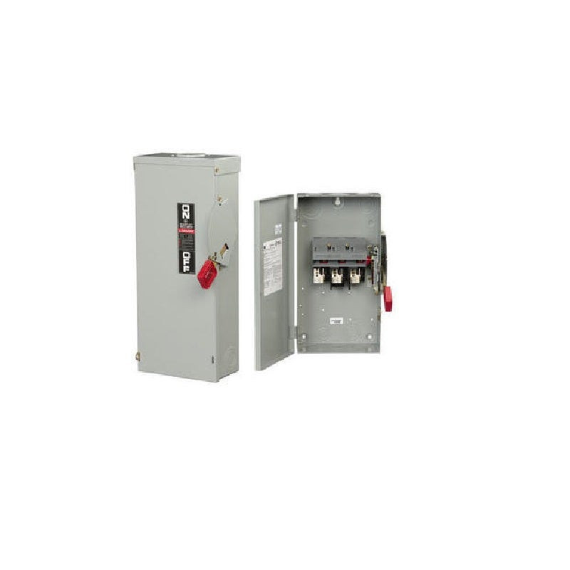 GENERAL ELECTRIC - Safety Switch, 60A 3P 4Wire 600V, Nema 3R