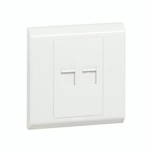 Legrand (Blanco) Dual Data Port RG45-CAT6-UTP