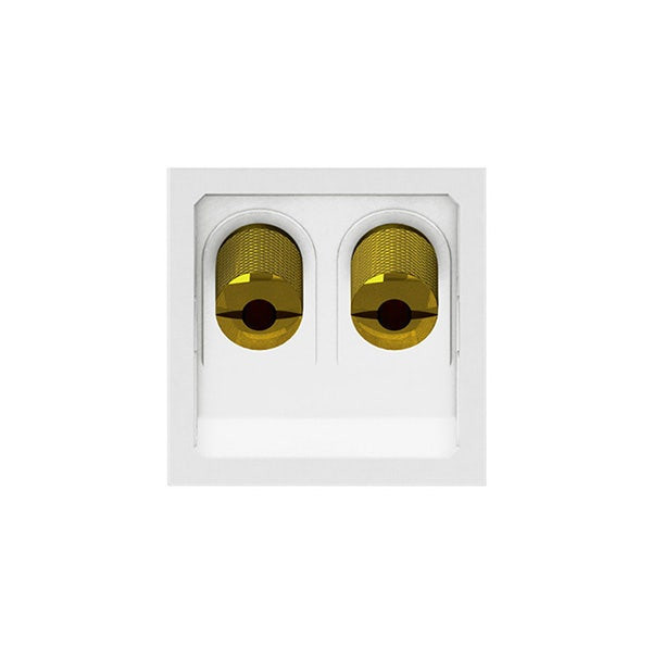 LEGRAND - Home Theater Loudspeaker Socket Arteor, 2 Connections, White