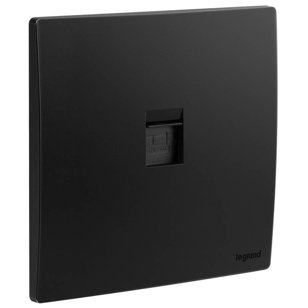 Legrand - Malia Data Plug - RJ 45 - CAT 6 - Black