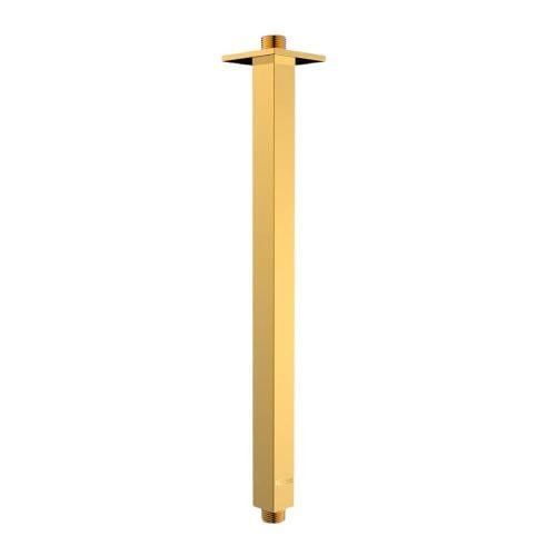 iCast-Rainhead Arm-Square-30cm-SS304-Gold