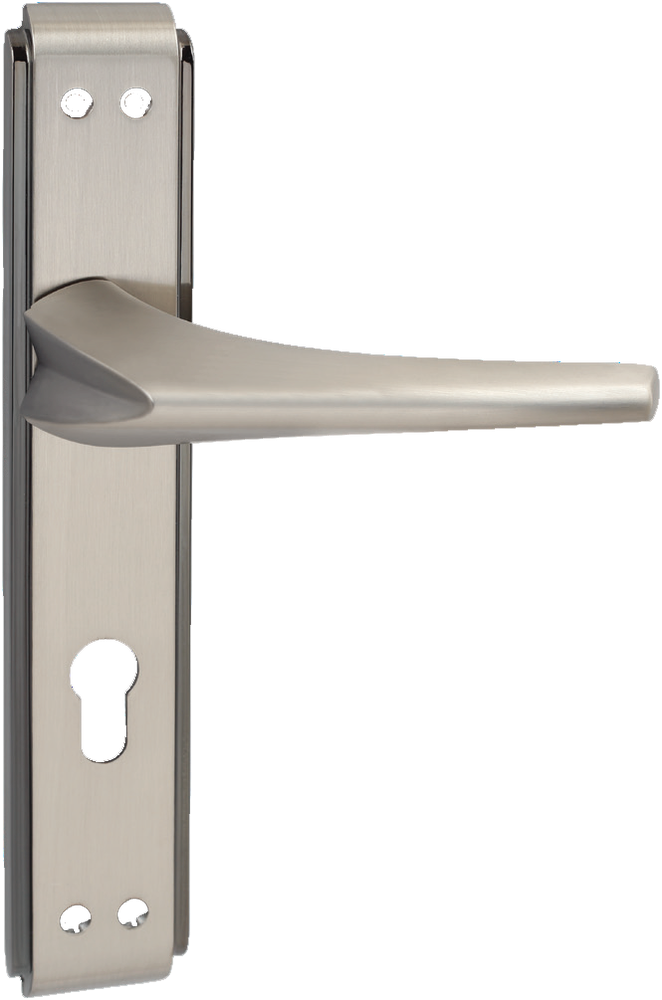 Armada Viom Babylon Matte Nickel Door Handle, Made in Turkey