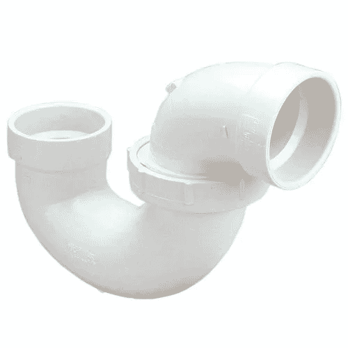 Channel S-Trap Fitting- UPVC-2Inch-White