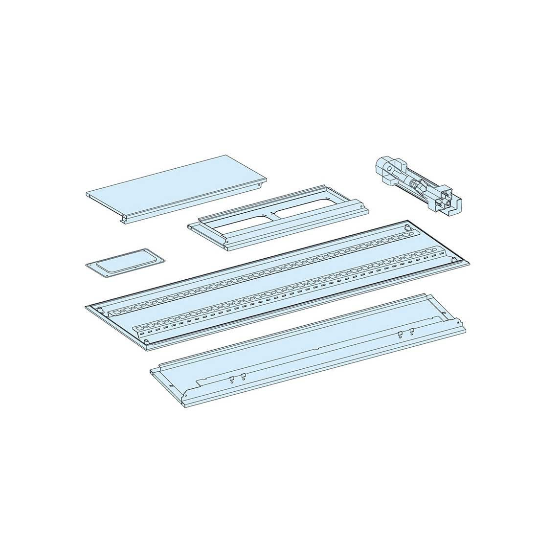 SCHNEIDER - Wall-Mounting Enclosure W600 33M Prisma G IP55