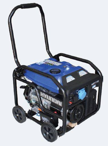 Generator, Gasoline, 2 Power Outlets (6.5 kW) | Hyundai