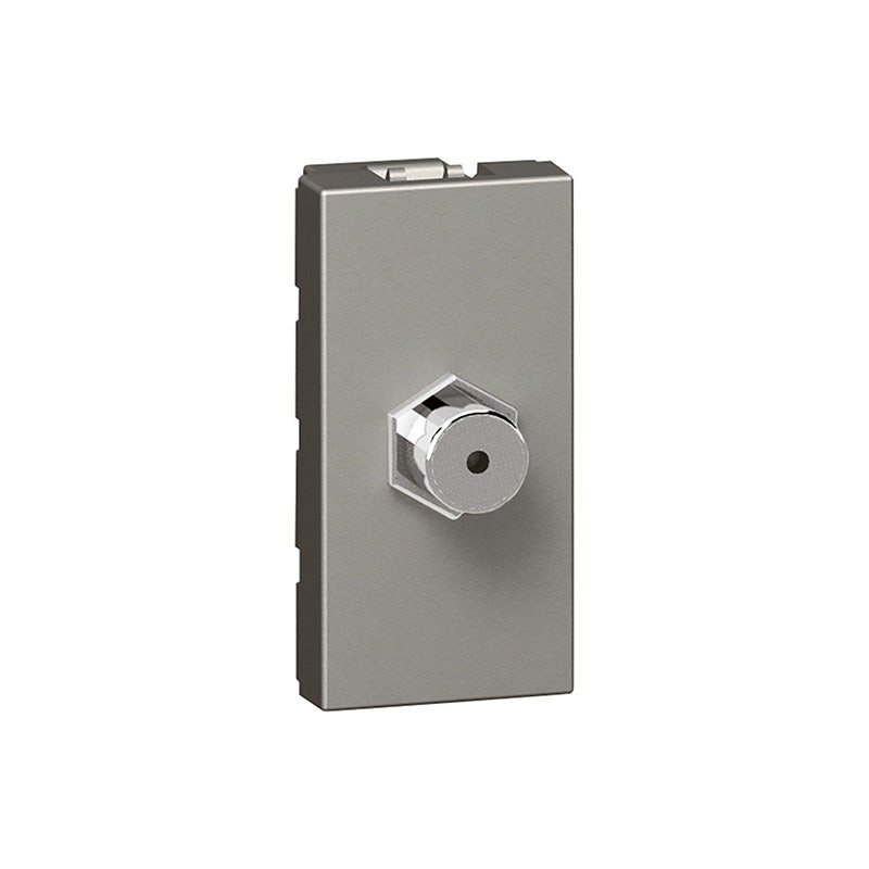 LEGRAND - TV Socket, Korea, 1 Input / 2 Output, Aluminum