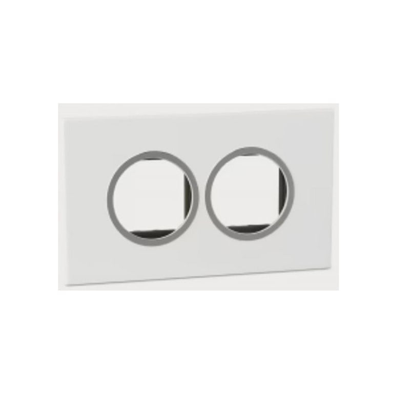 LEGRAND - Cover Plate with Frame Arteor, Indian , 4 Modules, Round, White