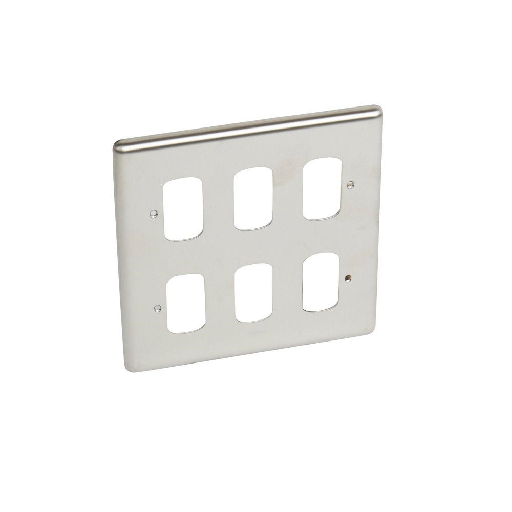 LEGRAND - Front Plate Synergy, for 6 Grid Modules