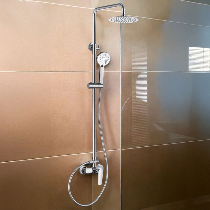 Shower Column RIO Art#UG21CR with shower mixer - Chrome