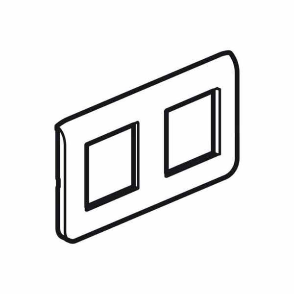 ليجراند - إطار أرتيور للشبكات - 2x2 موديول - أبيض