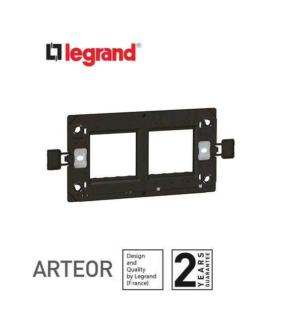 LEGRAND - Support Frame Arteor, for BS Type Boxes, 2-Gang, 2 x 2 Modules