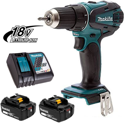 CORDLESS DRIVER DRILL 13MM 18V, 4 mAH