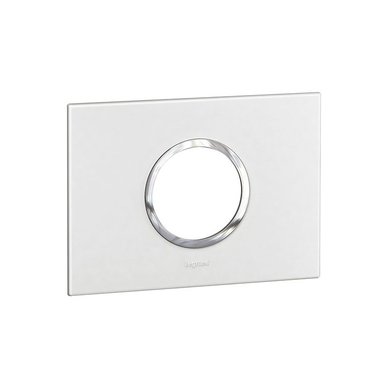 LEGRAND - Plate Arteor, Italian/US, 2 Modules, Round, White