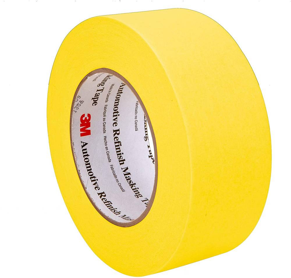 Yellow Vinyl Tape (3/4" x 66 ft) | 3M