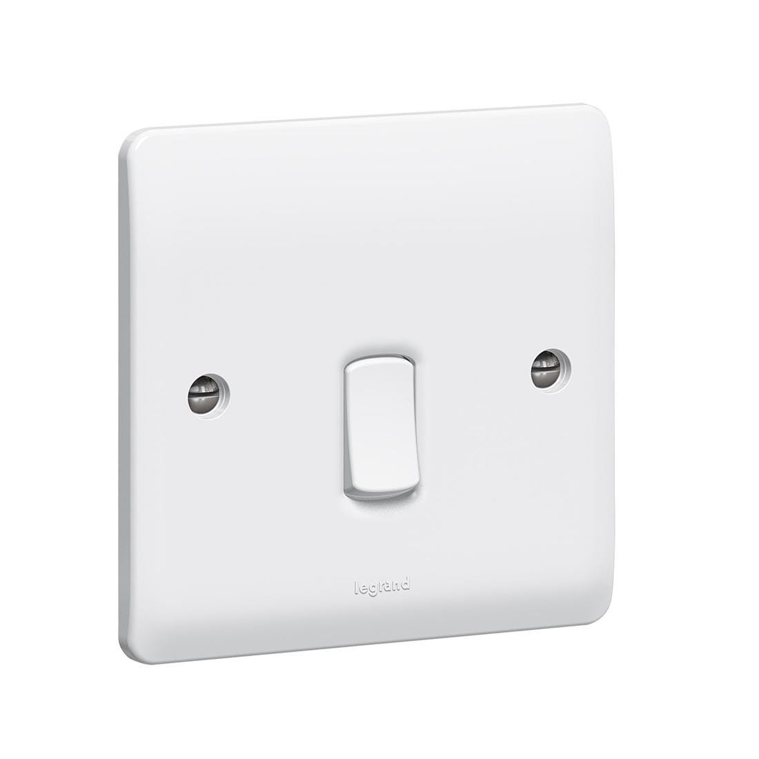 LEGRAND - Switch 20A 250V DP, Syn.White 