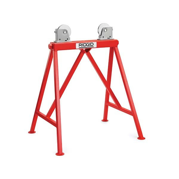 RIDGID - Adjustable Stand with Steel Rollers, R99