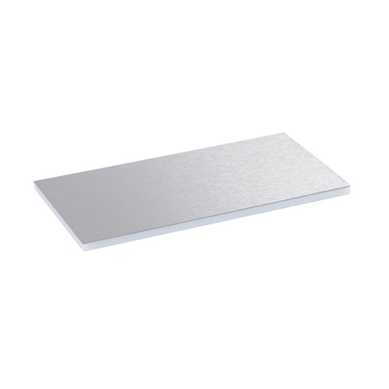 ليجراند - لوحة إنهاء لأغطية وشرائط البلاستيك للعلب الأرضية القياسية، 8/12 موديول، Stainless Steel Finish