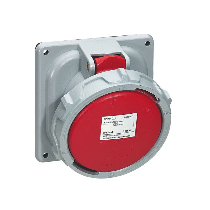 LEGRAND - Socket 125A 4P+T 415V Panel.M IP67, P17