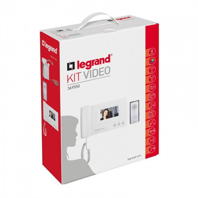 Legrand Intercom Kit with 4.3-inch Screen